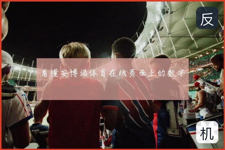 看懂安博诺体育在线页面上的数字